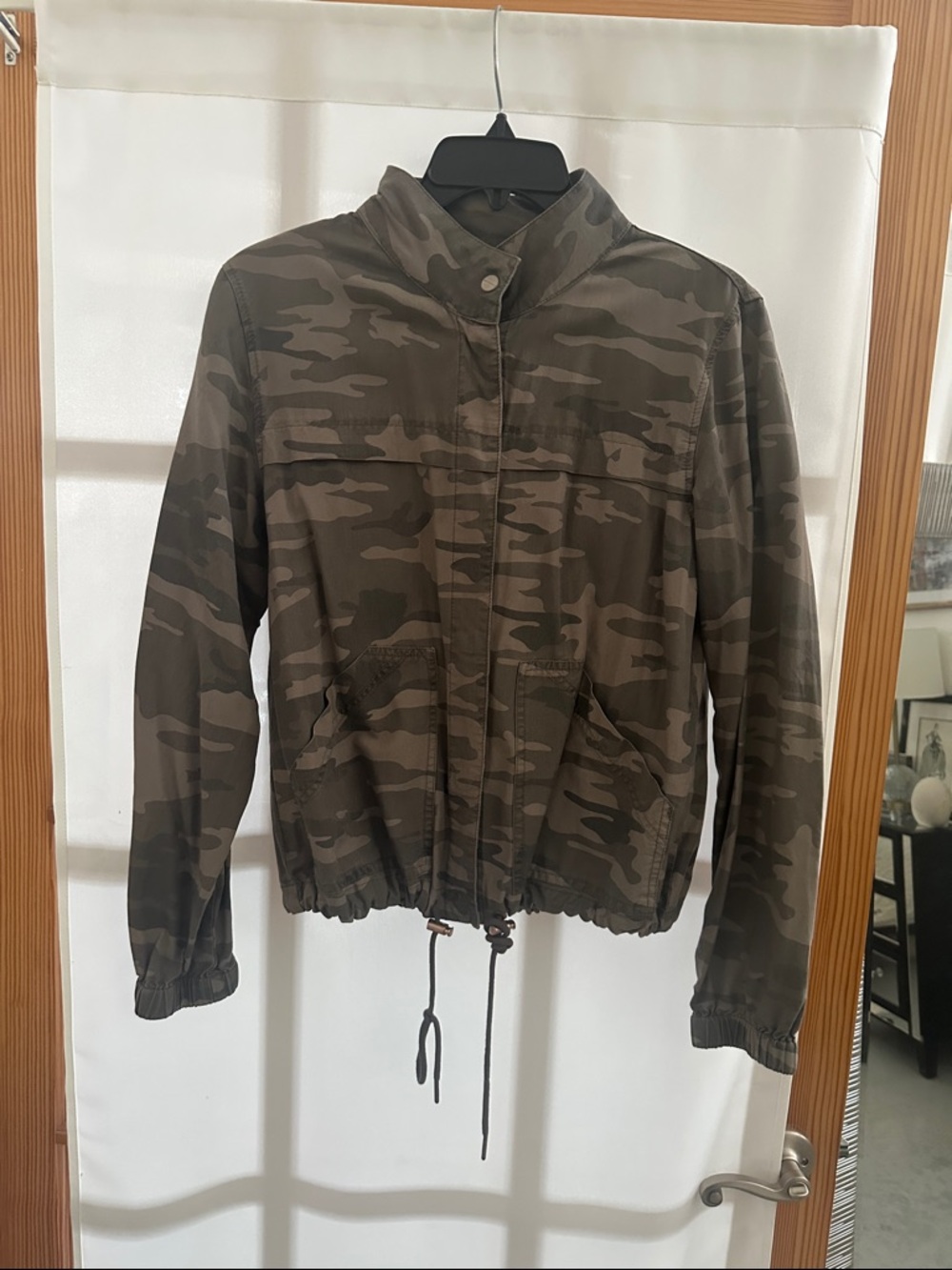 Sanctuary Camo Utility Jacket - Olive Green